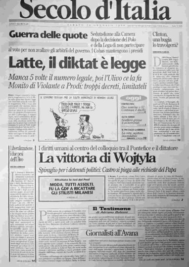 sabato 24 gennaio 1998