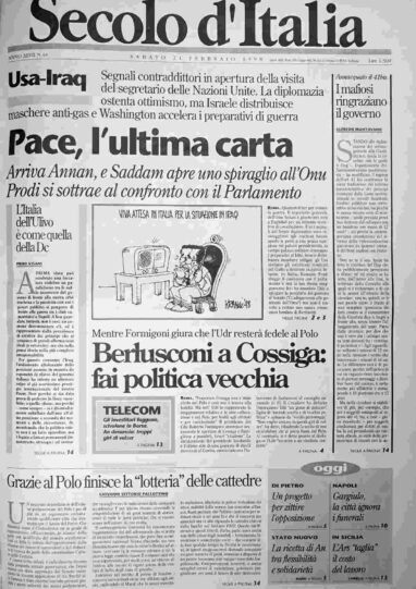 sabato 21 febbraio 1998
