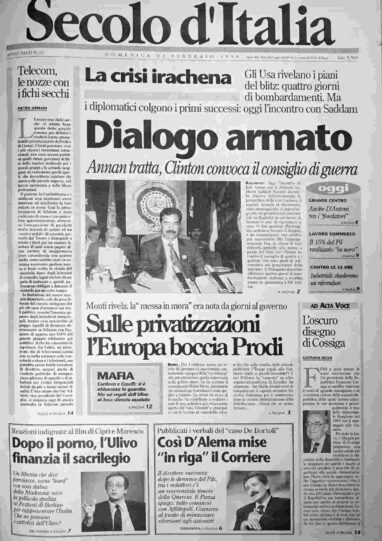 domenica 22 febbraio 1998