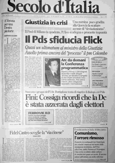 giovedì 26 febbraio 1998