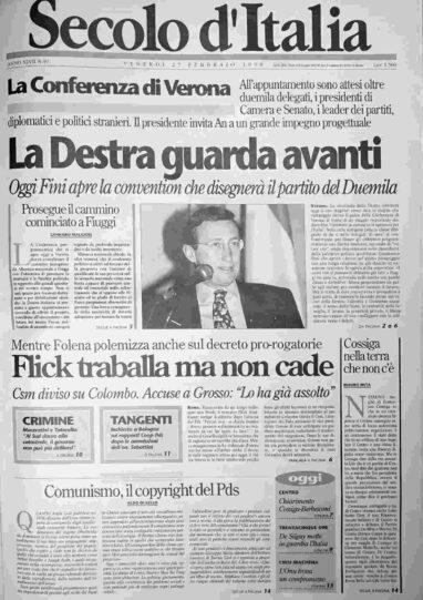 venerdì 27 febbraio 1998