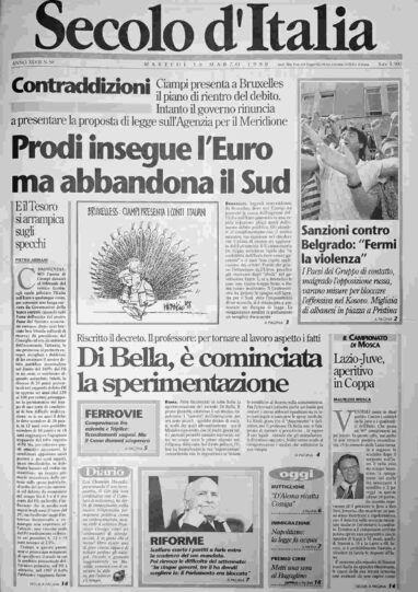 martedì 10 marzo 1998