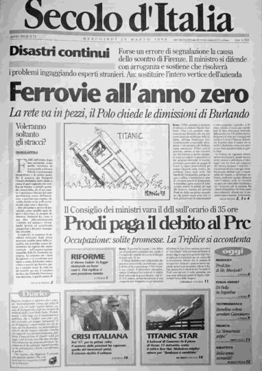 mercoledì 25 marzo 1998