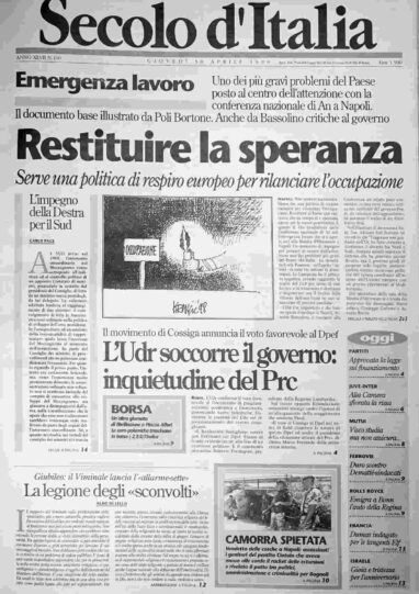 giovedì 30 aprile 1998
