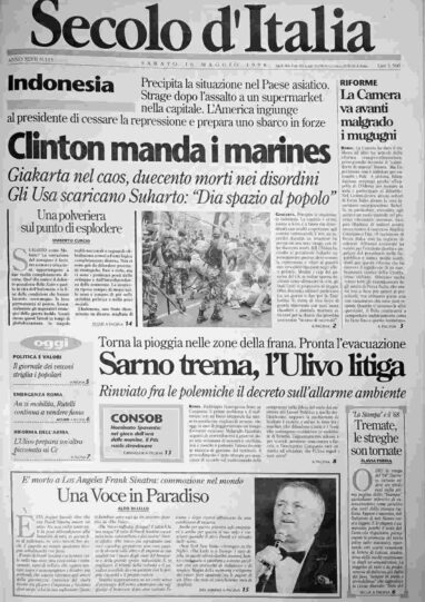 sabato 16 maggio 1998