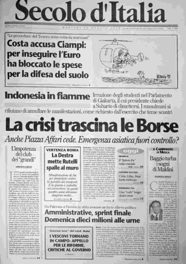 martedì 19 maggio 1998