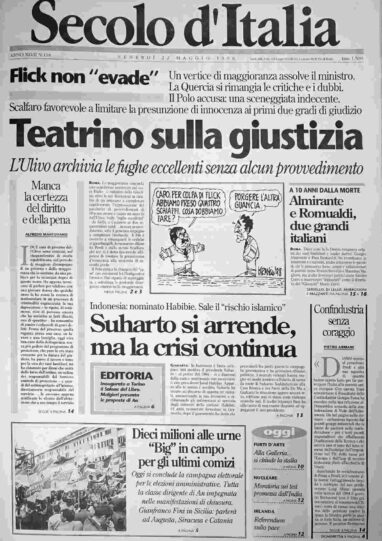 venerdì 22 maggio 1998