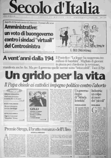 sabato 23 maggio 1998