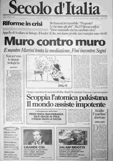 venerdì 29 maggio 1998