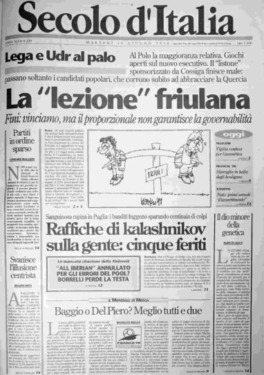 martedì 16 giugno 1998