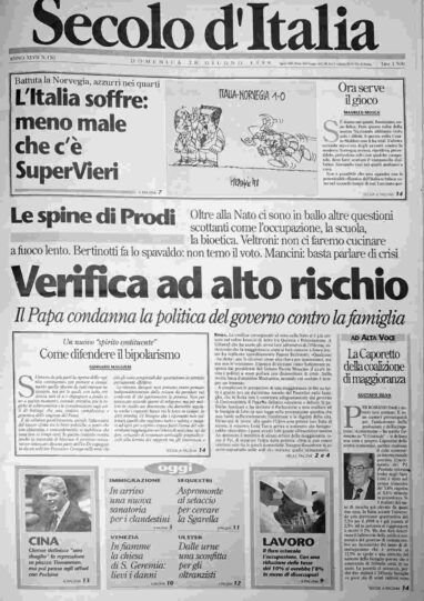 domenica 28 giugno 1998