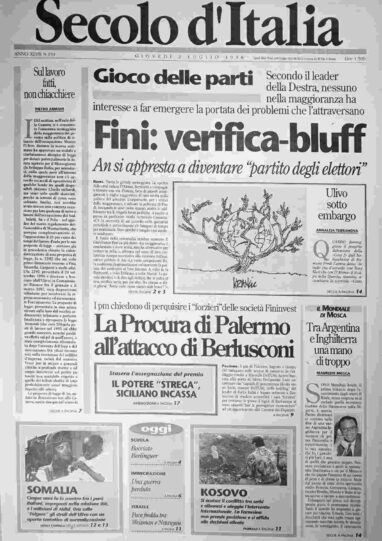giovedì 2 luglio 1998