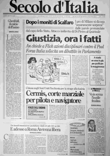 sabato 11 luglio 1998