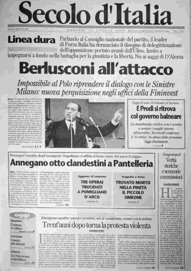 martedì 21 luglio 1998