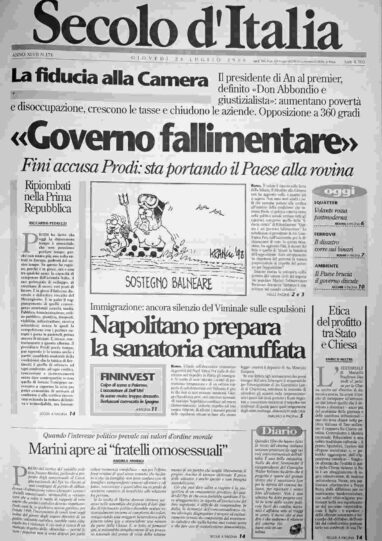 giovedì 23 luglio 1998