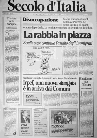 sabato 25 luglio 1998
