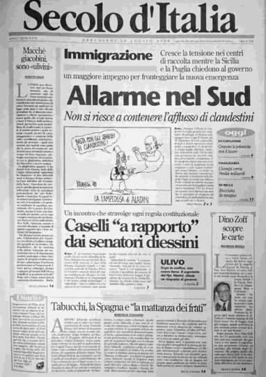 mercoledì 29 luglio 1998