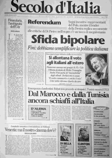 giovedì 30 luglio 1998