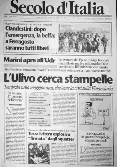 mercoledì 5 agosto 1998