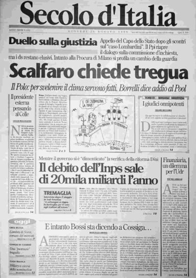 giovedì 20 agosto 1998