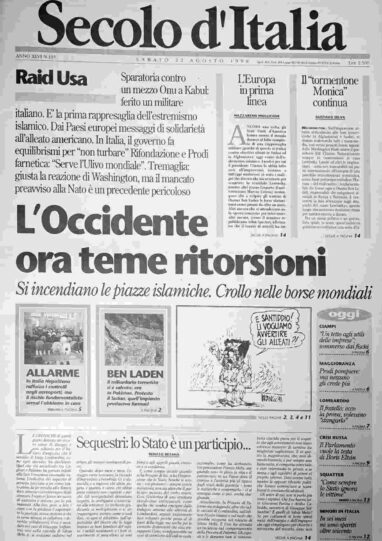 sabato 22 agosto 1998