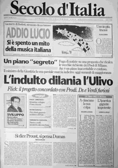 giovedì 10 settembre 1998