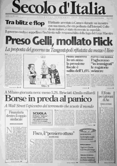 venerdì 11 settembre 1998