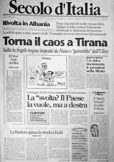martedì 15 settembre 1998