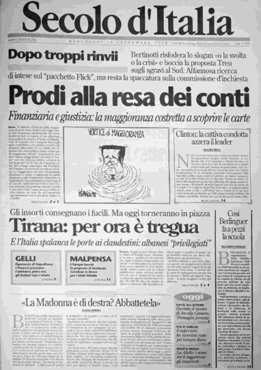 mercoledì 16 settembre 1998