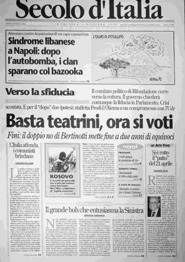 domenica 4 ottobre 1998