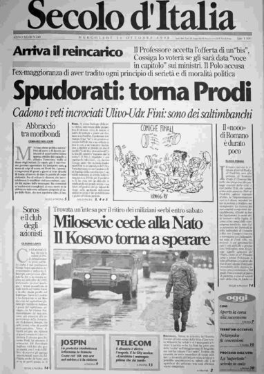 mercoledì 14 ottobre 1998