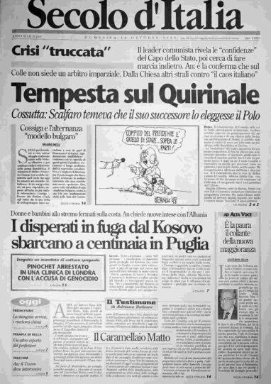 domenica 18 ottobre 1998