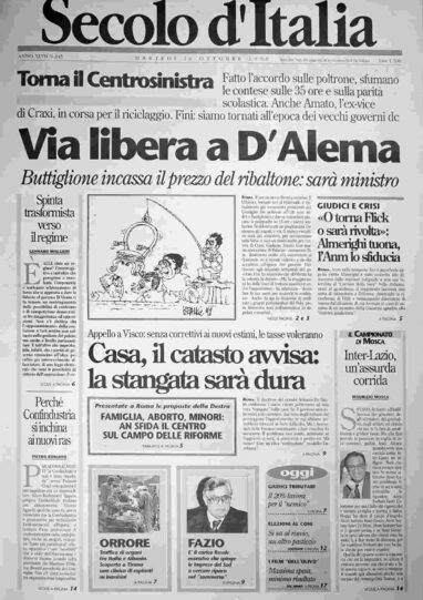 martedì 20 ottobre 1998