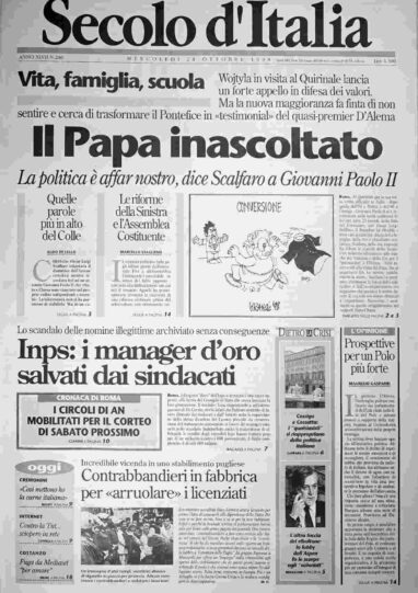 mercoledì 21 ottobre 1998