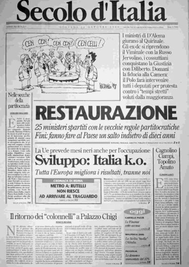 giovedì 22 ottobre 1998