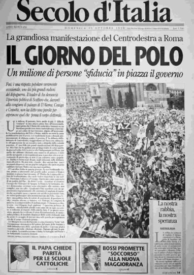 domenica 25 ottobre 1998