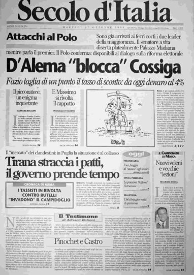 martedì 27 ottobre 1998