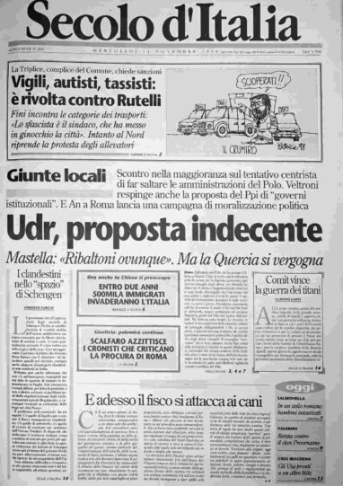 mercoledì 11 novembre 1998