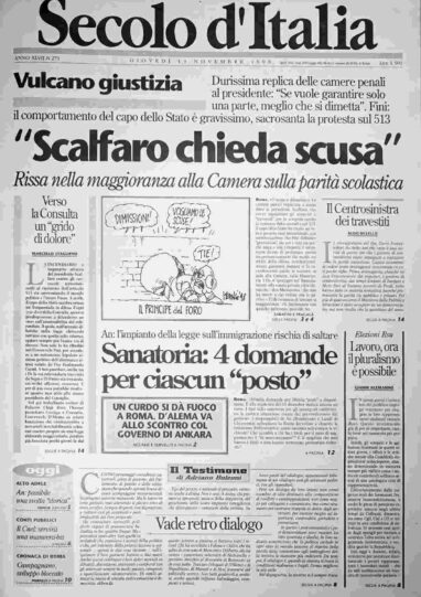 giovedì 19 novembre 1998