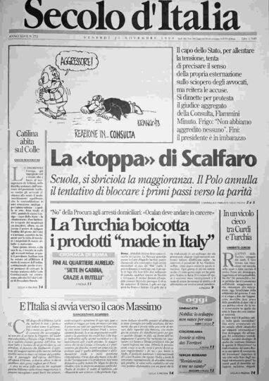 venerdì 20 novembre 1998