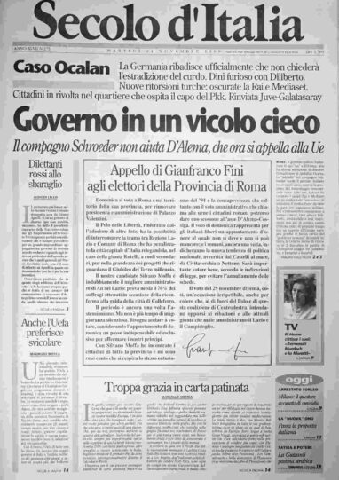 martedì 24 novembre 1998