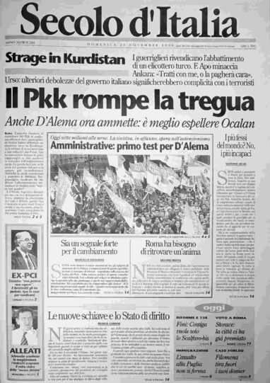 domenica 29 novembre 1998