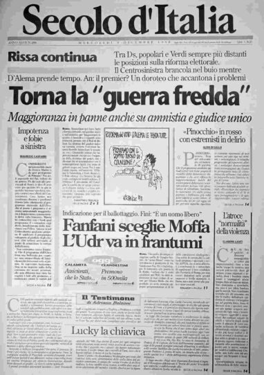 mercoledì 9 dicembre 1998