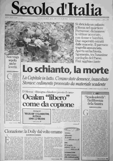 giovedì 17 dicembre 1998
