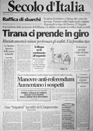 mercoledì 30 dicembre 1998