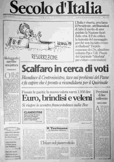 sabato 2 gennaio 1999