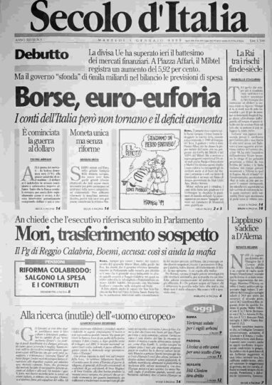 martedì 5 gennaio 1999