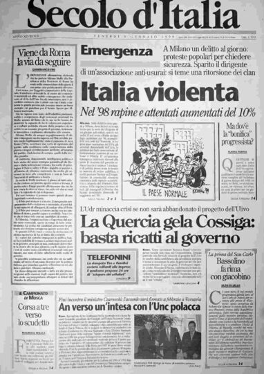 venerdì 8 gennaio 1999
