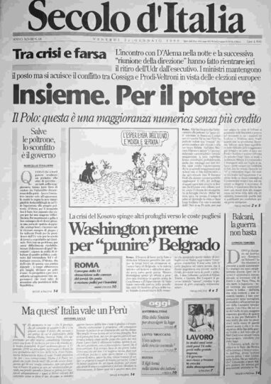 venerdì 22 gennaio 1999