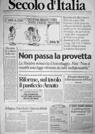venerdì 5 febbraio 1999